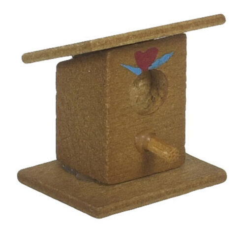 Bird House, Doll House, Miniature, Miniatures, Garden Scene 1.12 Scale