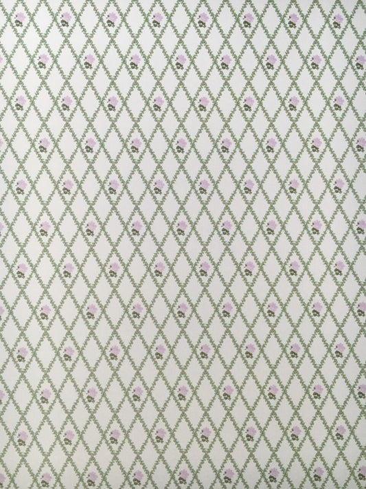 3 Sheets of Jennifer Wallpaper, Dolls House Miniatures DIY House Decor