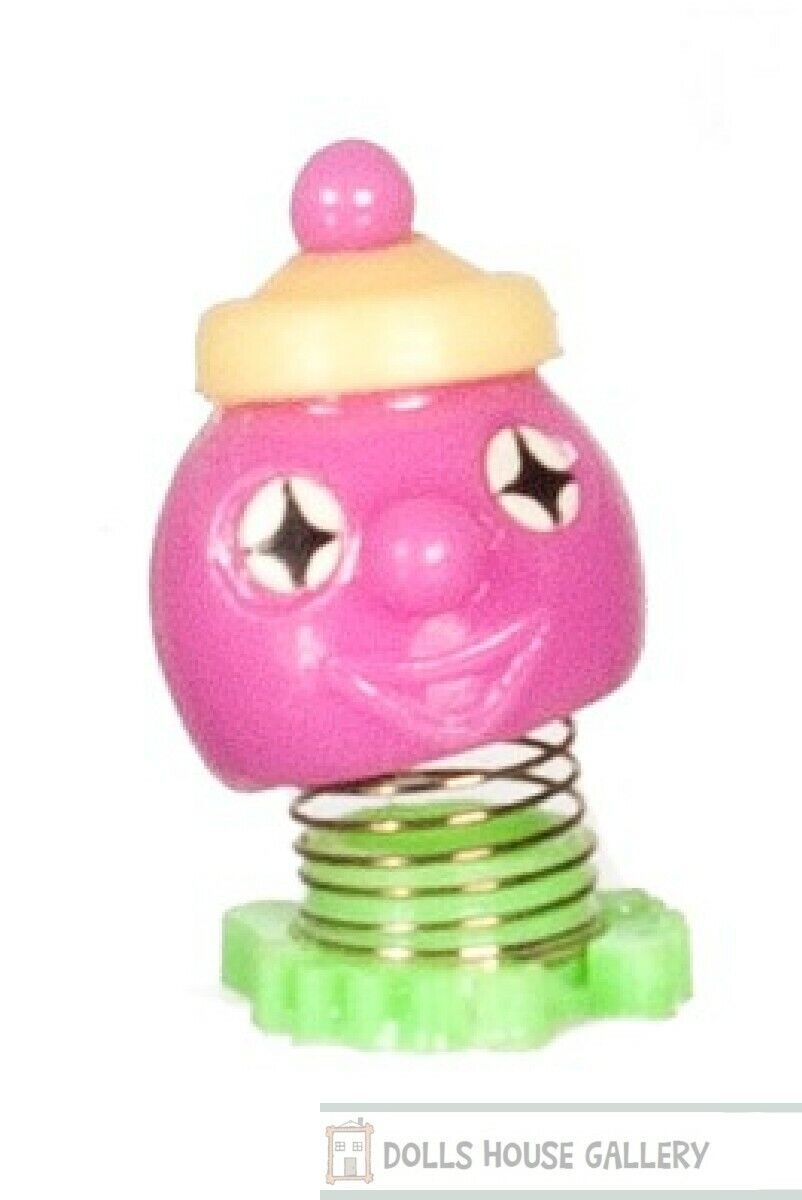 Large Spring Toy 25mm Tall, Dolls House Miniature Nursery Accessory