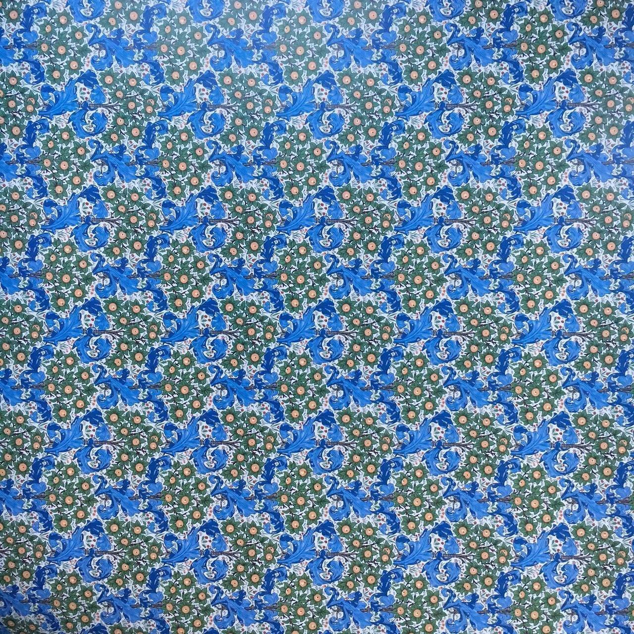 Wallpaper Orchard William Morris Design, Dolls House Miniature, 1.12th Scale