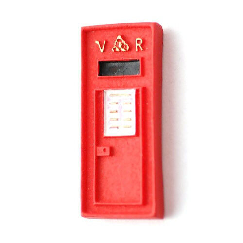 Wall Post Box, Dolls House, Miniatures, Mail Post Accessory, Mail Letter Box
