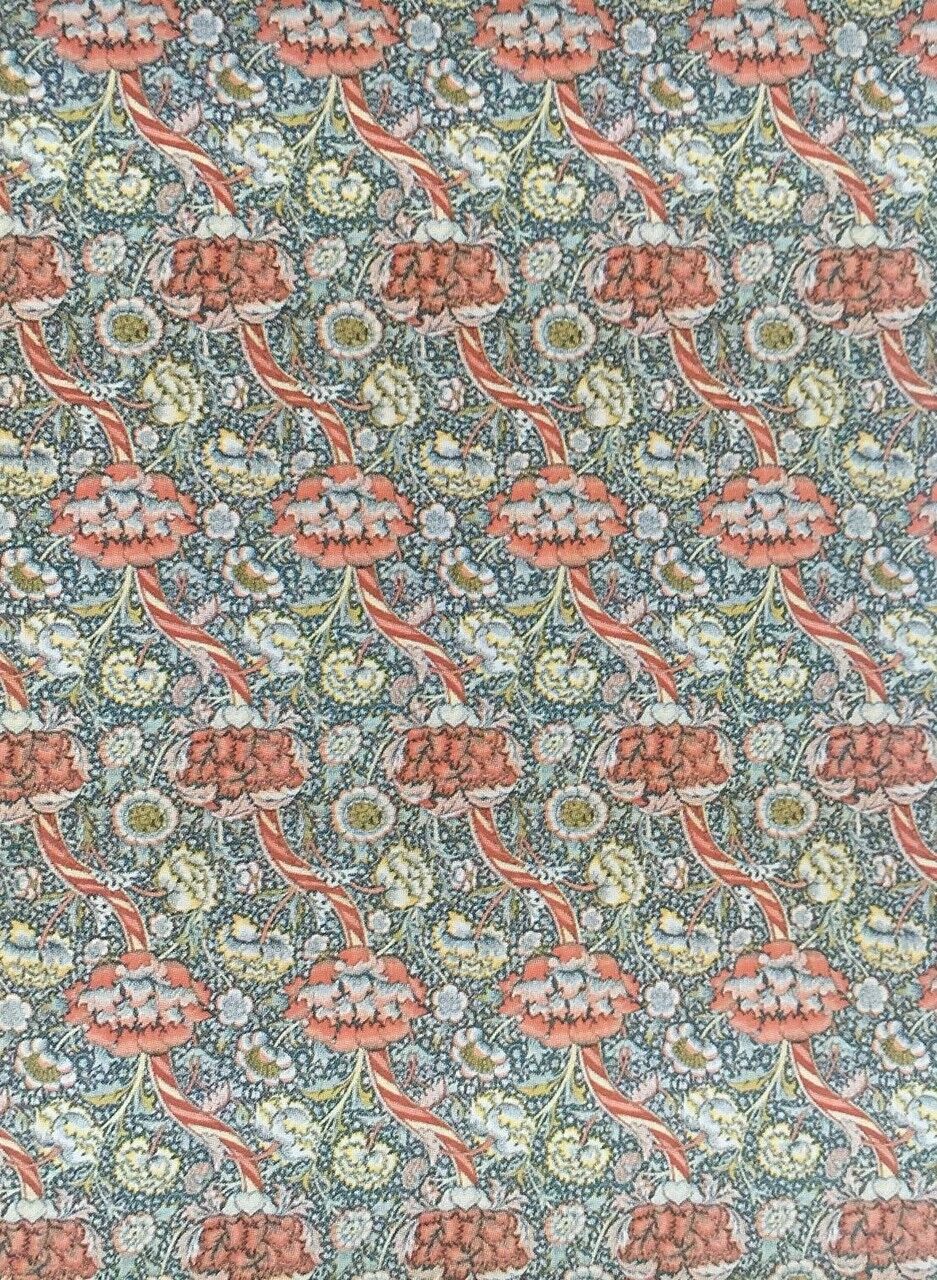 Wallpaper Wandle William Morris Design, Dolls House Miniature, 1.12 Scale