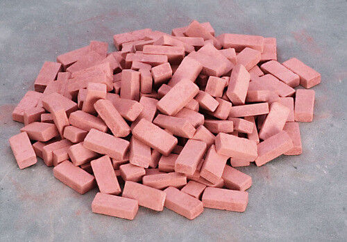 325 Common Red Bricks, Miniature Bricks DIY Or Dolls Houses, UK