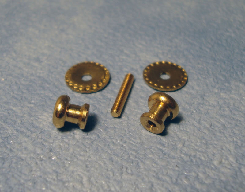 Beaded Door Knob Set, Dolls House Miniature, DIY Accessory