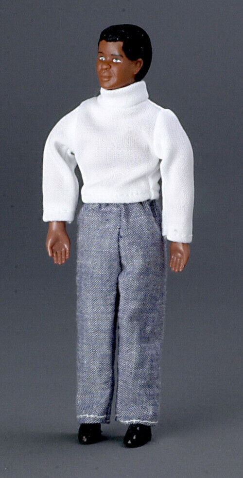 Father Doll, Dolls House Miniature 1/12 Scale Male Doll