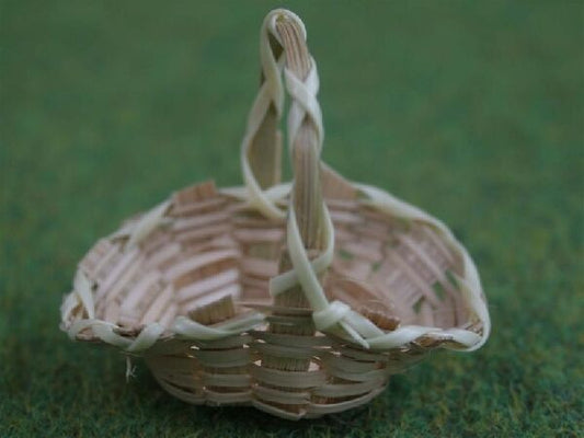 2 Flower Basket, Dolls House Miniatures, Accessory, 1.12 Scale