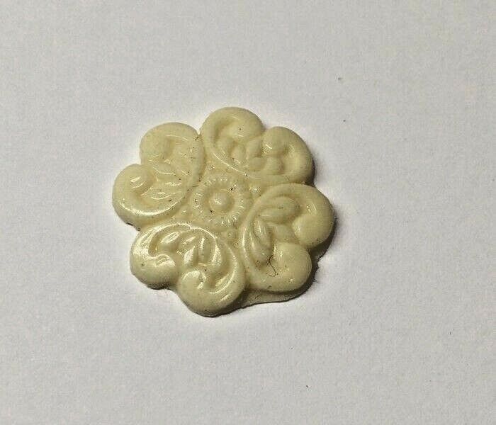 Decorative Flower Molding 10 Pack, Doll House Miniature, DIY, Fixture,1,12 Scale