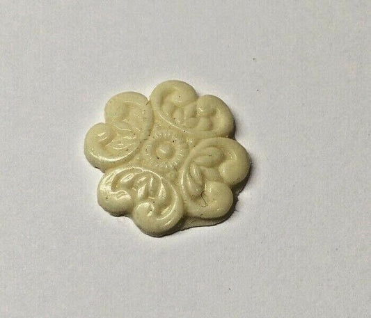 Decorative Flower Molding 10 Pack, Doll House Miniature, DIY, Fixture,1,12 Scale