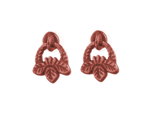 Drop Pulls Antique Copper Look, Doll House Miniature, Door Accessory DIY