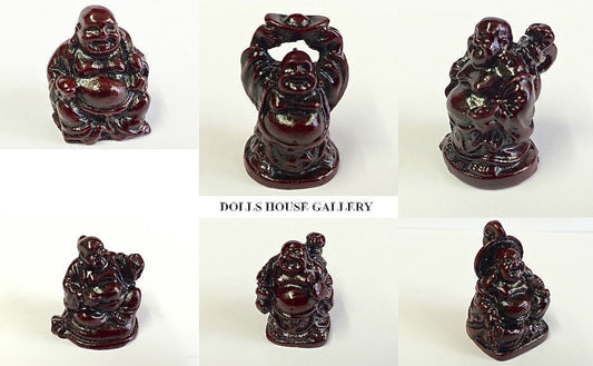 Buddha's Choice Of 6 Garden Statues, Dolls House Miniatures, Fullset Select N0.7