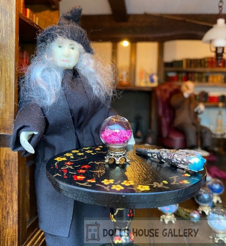 Ball & Torch, Dolls House Miniature Halloween, Handmade