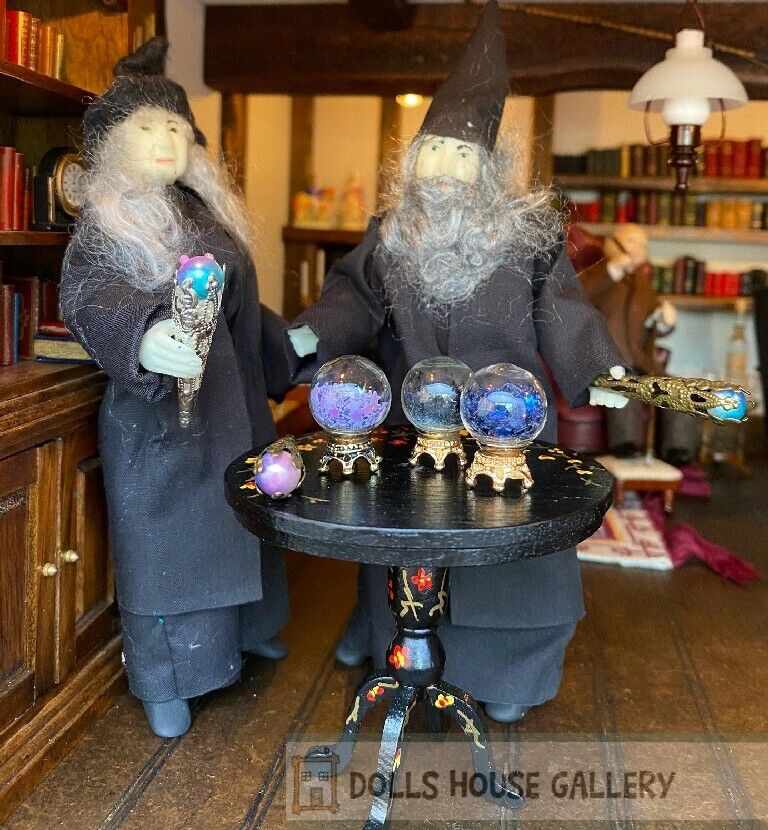 Ball & Torch, Dolls House Miniature Halloween, Handmade