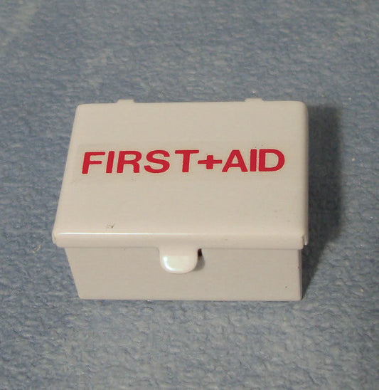 First Aid Metal Box, Dolls House Miniature, 1:12 Scale