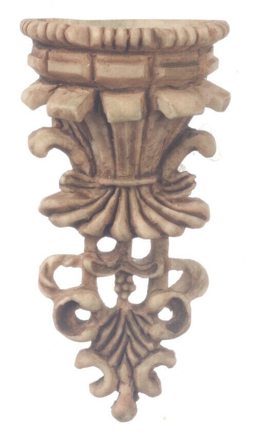 Wall Planter Ancient Grey, Dolls House Miniatures, Garden Accessory, Lid Removes