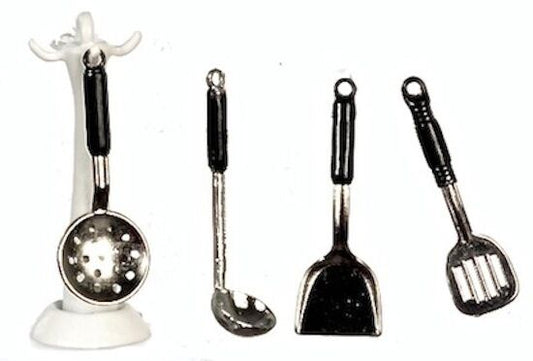 Quality Kitchenware Set Dolls House Miniature Kitchen Cooking Accessory