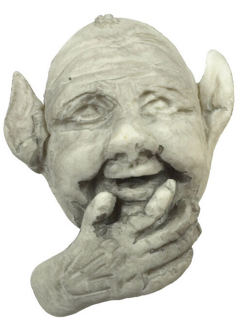 Elf Face Plaque, Dolls House Miniature Wall Decor ideal inside or out 1.12 Scale