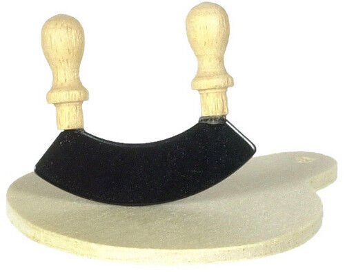 Chopping Board With Cleaver, Dolls House Miniatures Kitchen Accessory