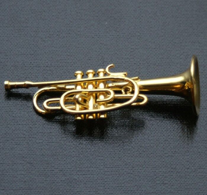 Cornet With Hardcase, Doll House , 1.12th Scale, Musical Instrument