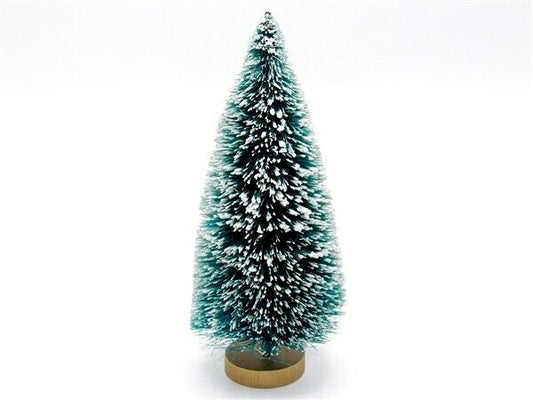 Snowy Christmas Tree Approx. 5", Dolls House Miniature, Xmas