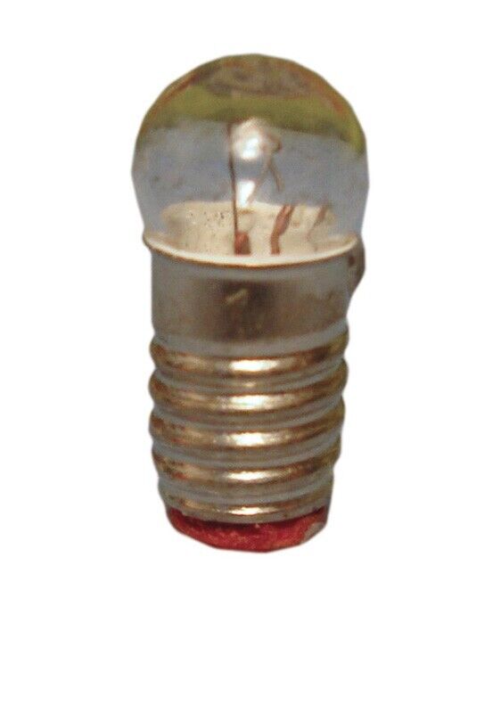 Pack Of 4 Screw Bulbs, Dolls House Miniature Lighting 12 Volt Electric