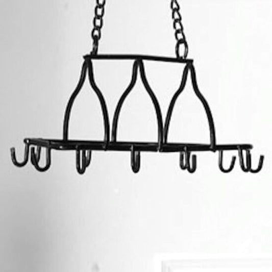 Pot & Pan Hanger, Dolls House Miniatures Kitchen Accessory