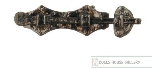 Sliding Latch, Dolls House Miniatures, DIY Door Accessory, UK Bolt