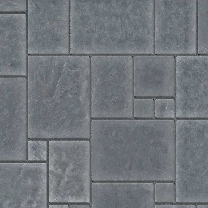 A3 Flagstone Random Tiles Card, Dolls House Miniature