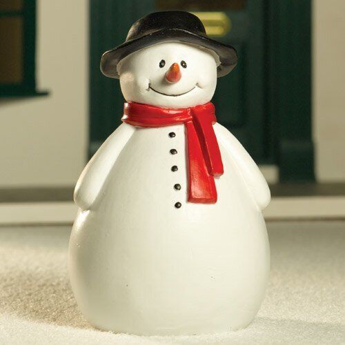 Roly Poly Snowman, Dolls House Miniature Xmas Time Christmas Hols