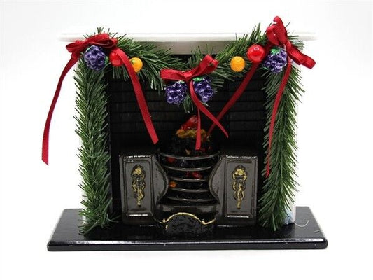 Firplace Christmas Garland, Dolls House Miniature, Xmas Decoration GARLAND ONLY
