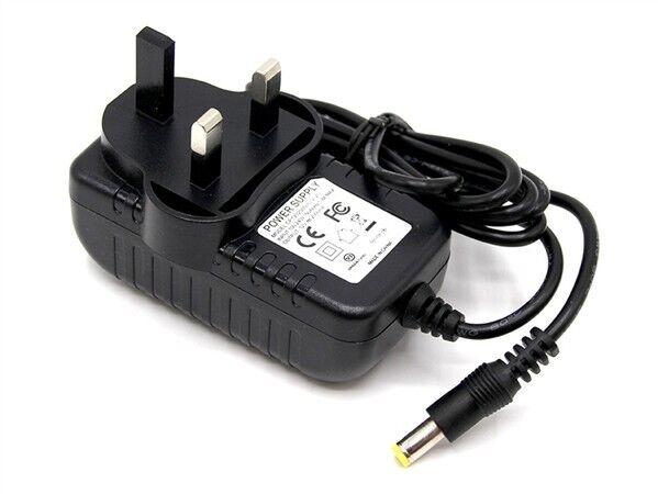 AC 2 Amp Transformer 12 Volt, 1 - 32 Lights, Round End Adaptor, Dolls House EL68