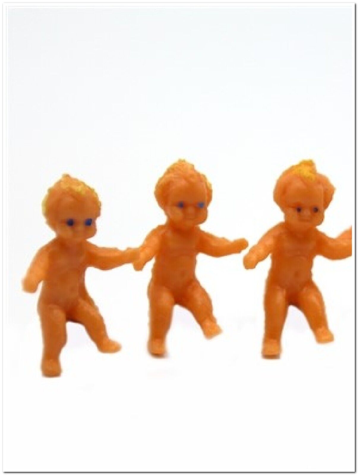 Set of 3 Very Small Babies, Dolls House Miniatures, Small Babies, Miniature