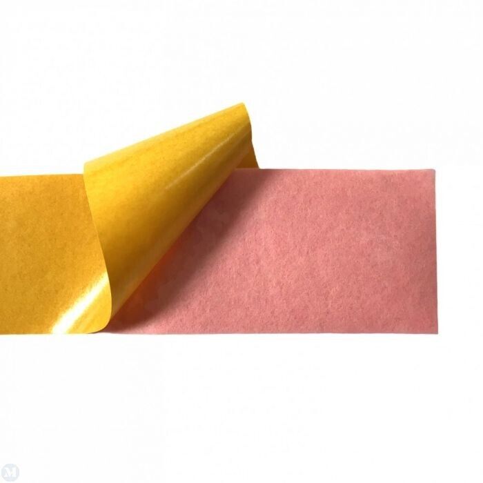 Rose Pink Spotted Stair Carpet, Dolls House Miniature 1.12 Scale, Adhesive Back