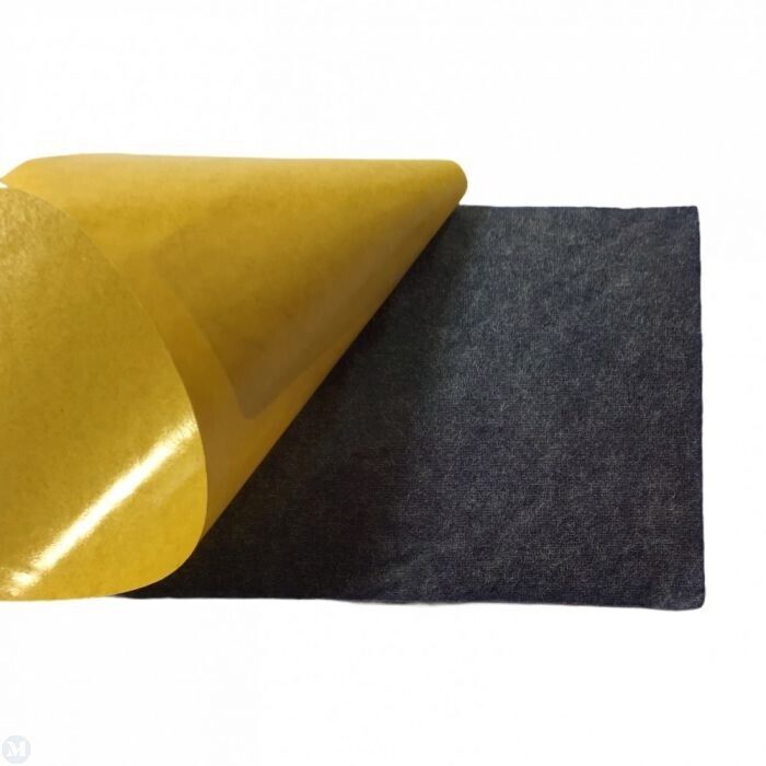 Midnight Blue Stair Carpet, Dolls House Miniature 1.12 Scale, Adhesive Back