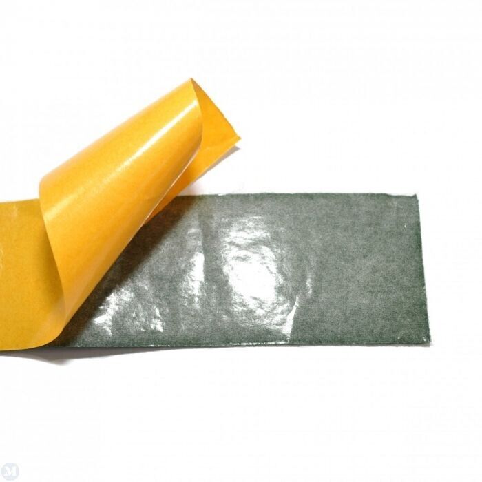 Ivy Green Stair Carpet with Gold Stars Dolls House Miniature 1.12 Scale Adhesive