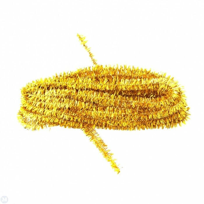 Christmas Tinsel, Dolls House Miniature, 2 x 30cm Lengths. Choice Of Colour