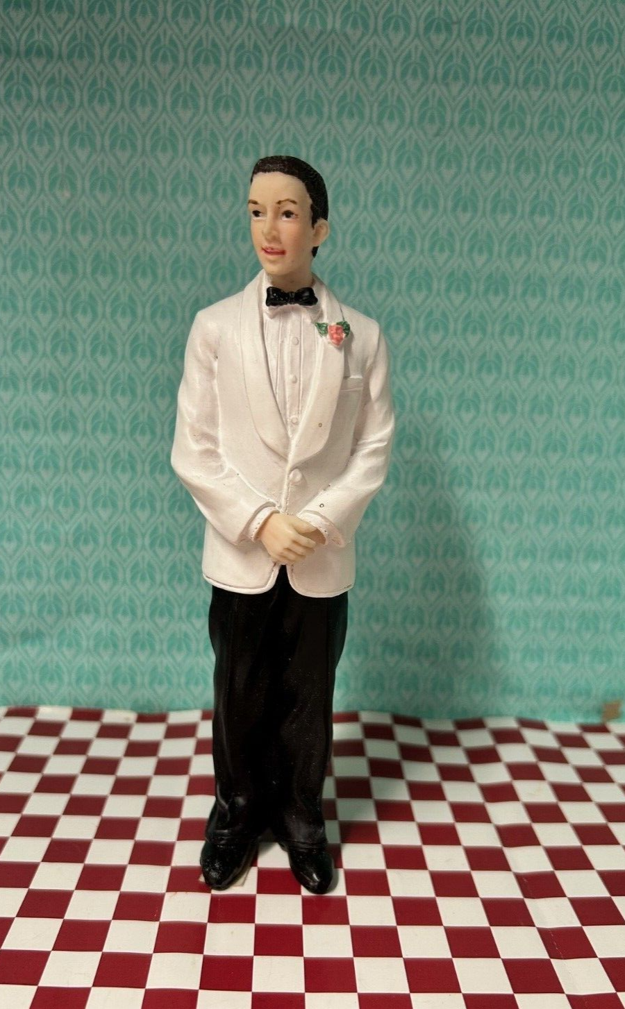 Ben Groom Figurine, Dolls House Miniatures, Dolls, Male, Man, Wedding Ornament.