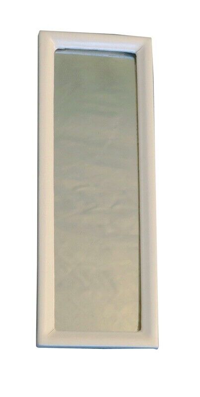 White Dressing Mirror, Dolls House Miniature Home Decor