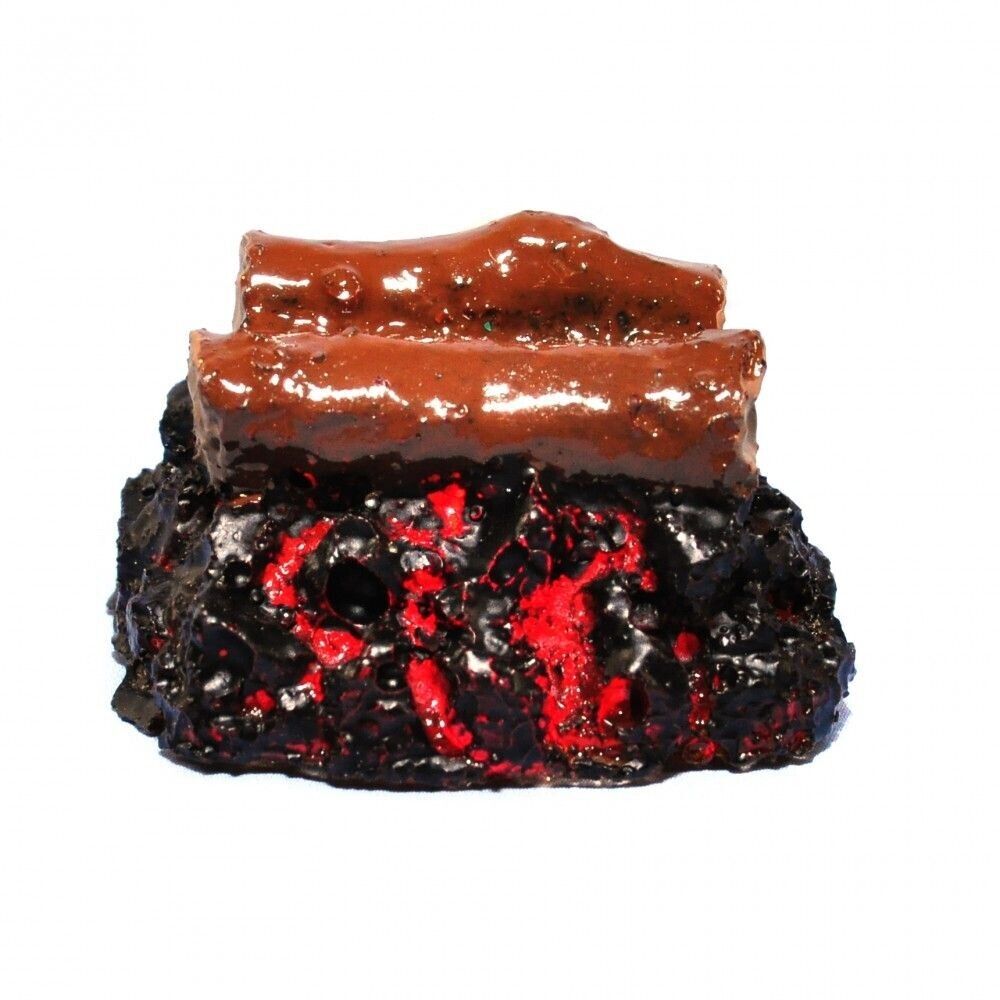 Fire Embers With Coal & Logs, Dolls House Miniature Fire Accessory