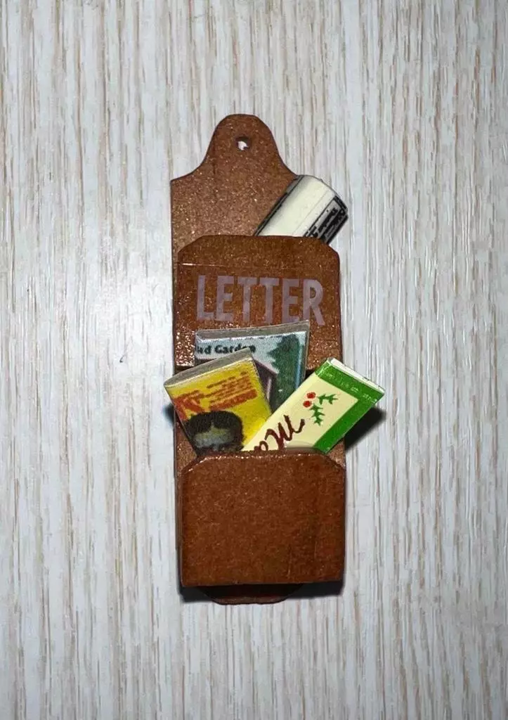 Letter Rack for a Dolls House, Miniatures Ideal for a shop scene Post Office