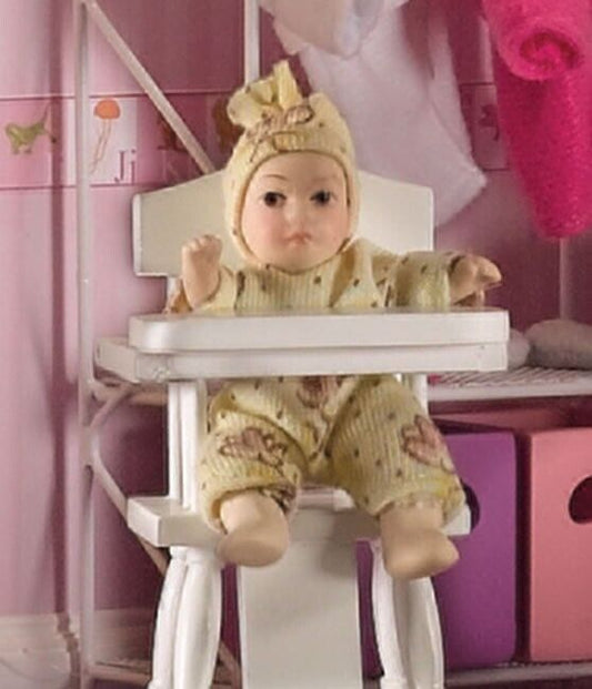 Freya Child Doll, Dolls House Miniatures, 1:12 Scale Kid Doll