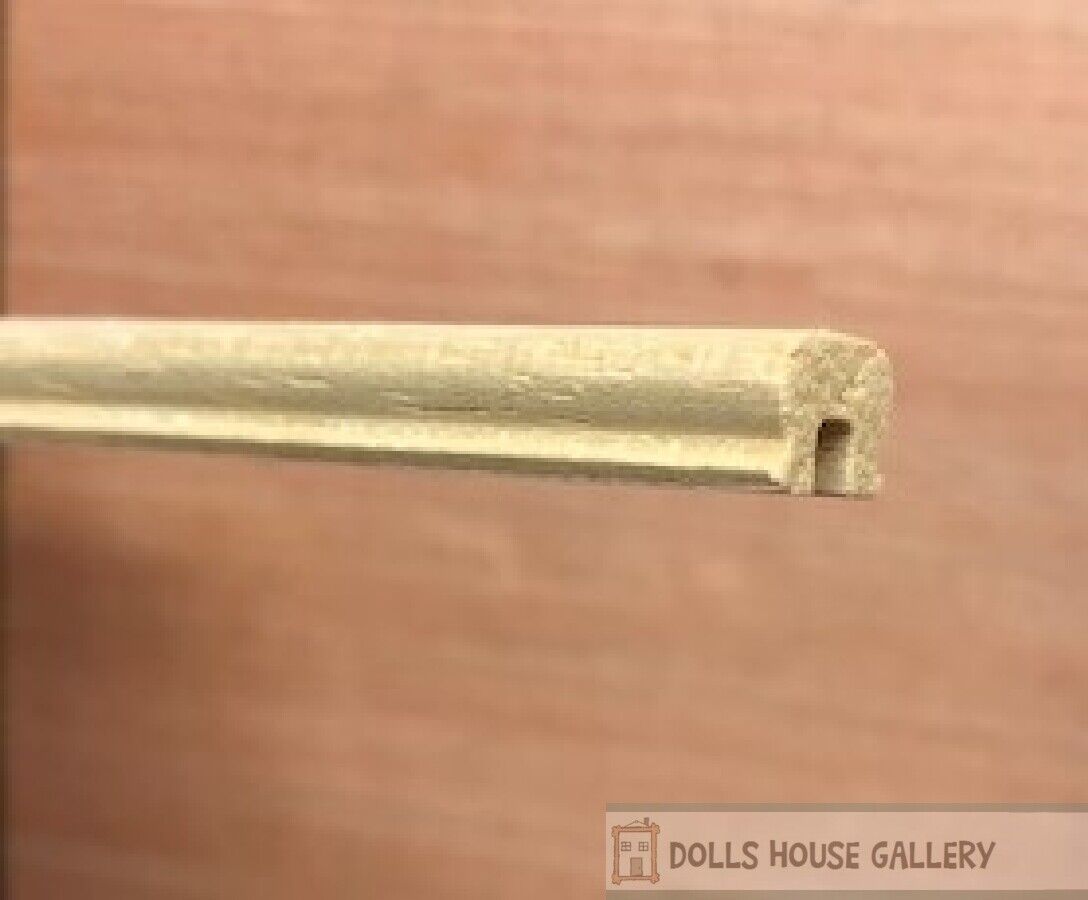 1 Length Of Stair Banister Rail  43cm (Style B) Dolls House Miniature Railing