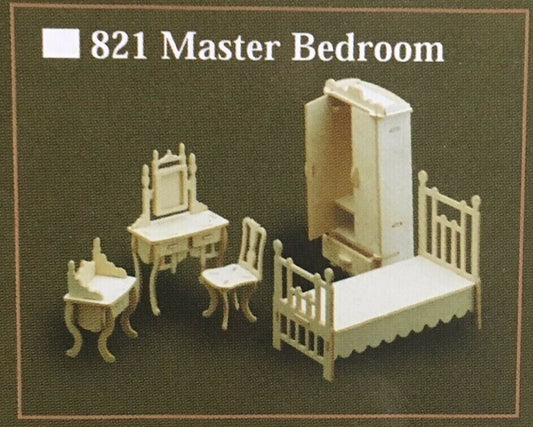 1/12th Scale Living Room Furniture Set, Dolls House Miniature, UK