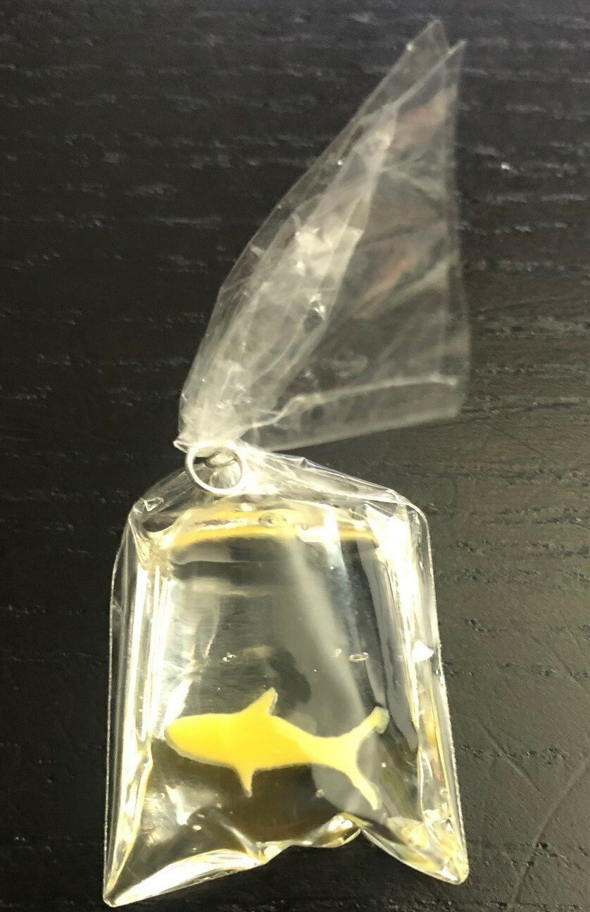 Fish In A Bag, Doll House Miniature, 1.12 Scale Fair, Goldfish