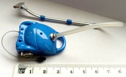 Metal Modern Vacuum, Dolls House Miniature Vacuum Hoover Miniatures