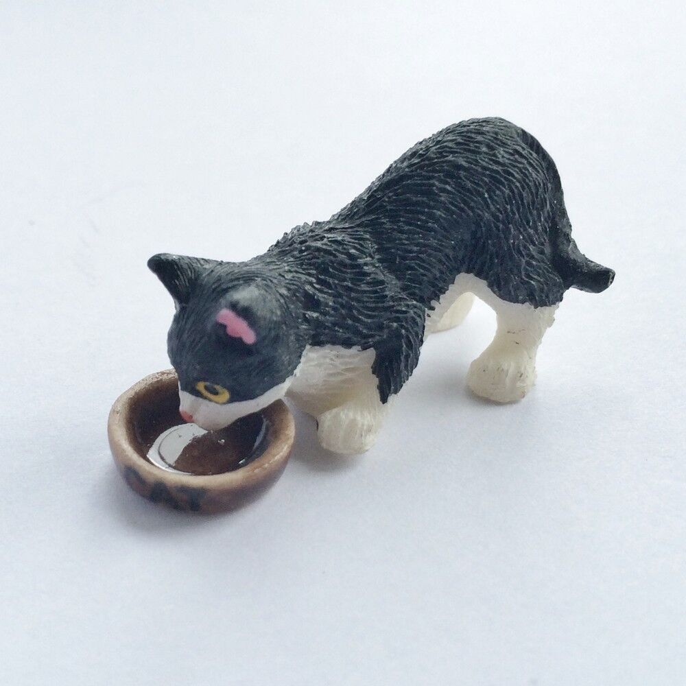 Cat Choice of Colour & Positions, Dolls House Miniature, Pets & Animals, 1.12th