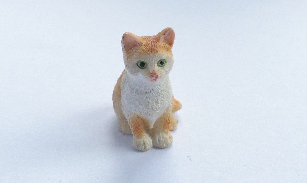 Cat Choice of Colour & Positions, Dolls House Miniature, Pets & Animals, 1.12th