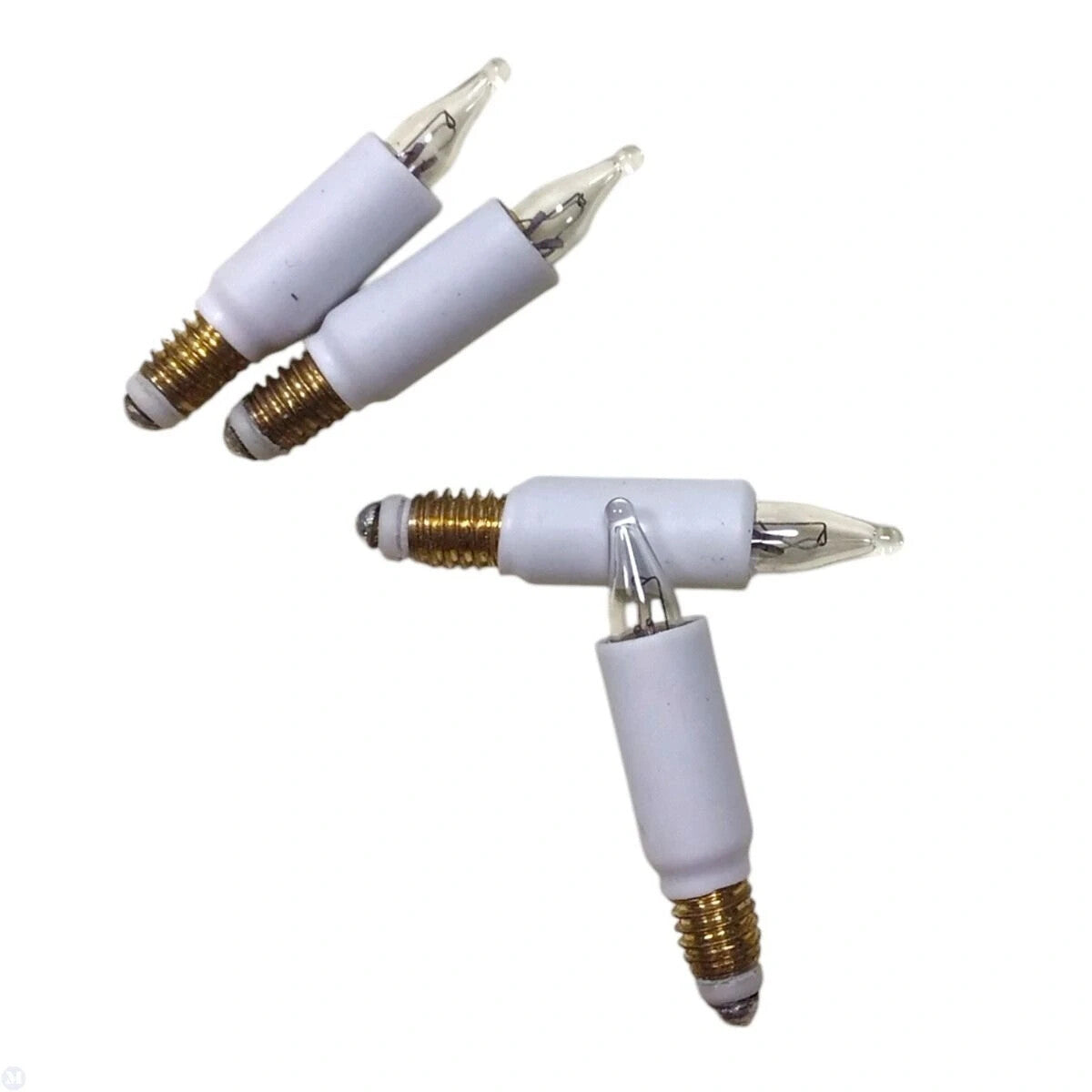 4 Pack Of Candle Bulbs Screw in Miniature Lighting Accessory 12 Volt