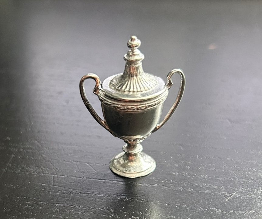 Pewter Trophy with removable Lid 40mm Tall