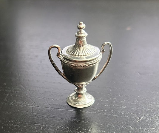 Pewter Trophy with removable Lid 40mm Tall