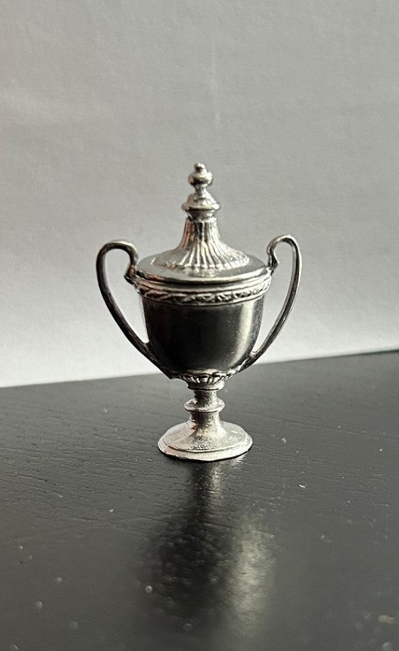 Pewter Trophy with removable Lid 40mm Tall